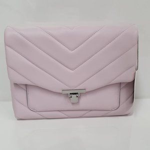 Ladies lilac medium size hand bag